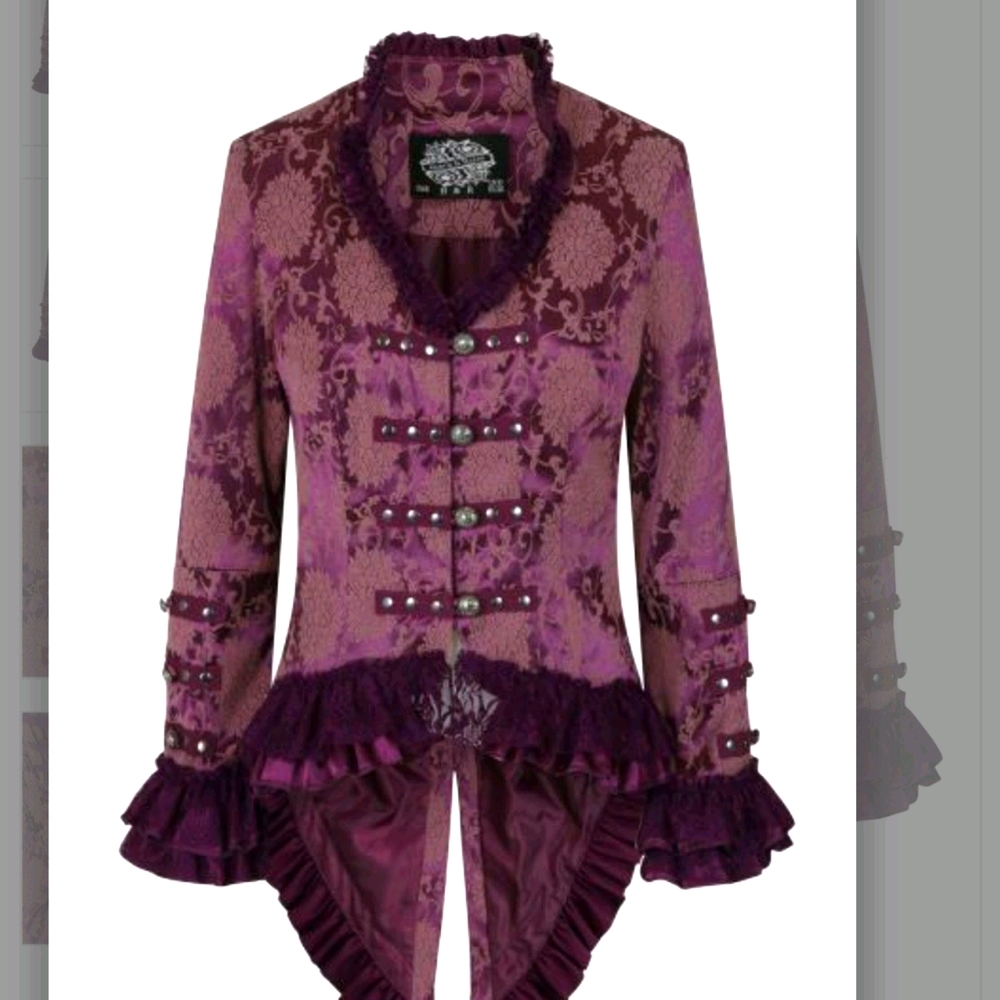 Sexy Brocade Victorian Jacket